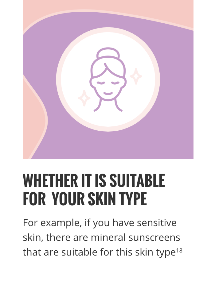 Whether it is suitable for your skin type